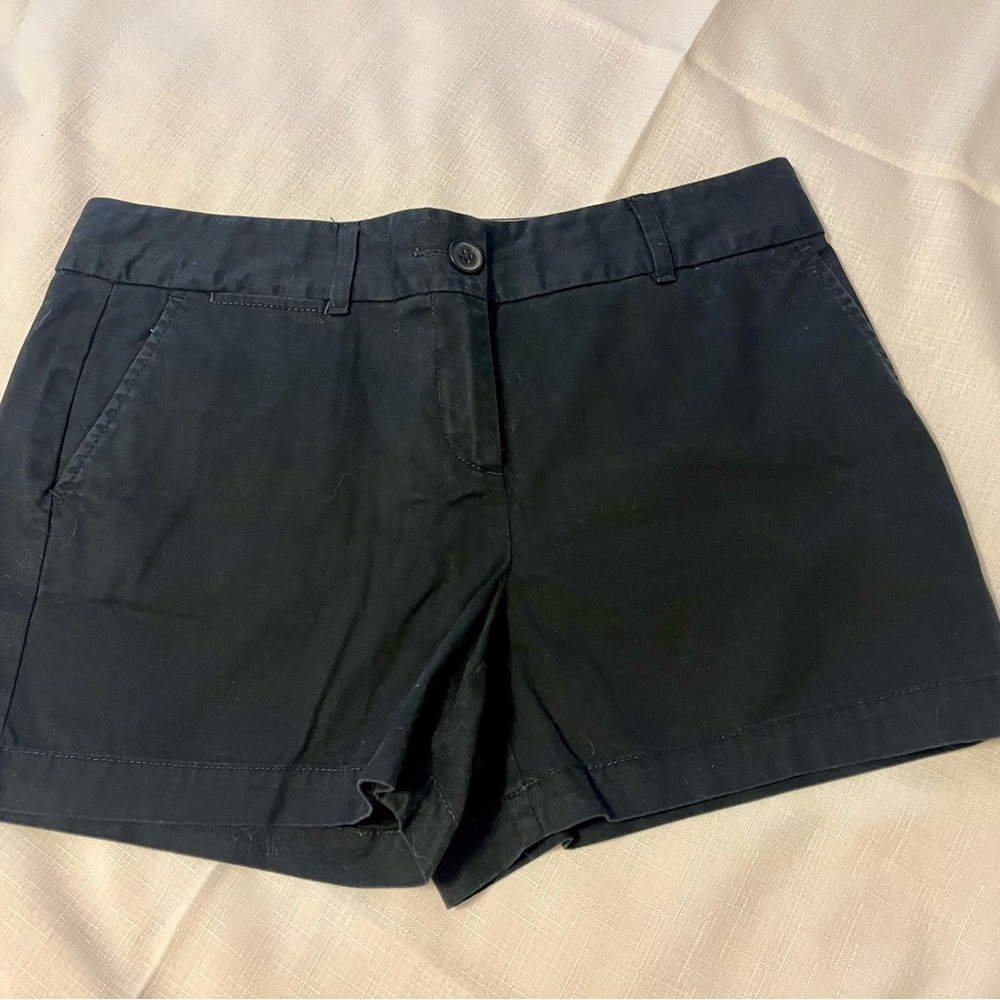 LOFT Black Women's Chino Shorts